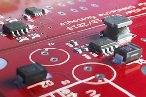 Hardwareentwicklung: Hier sehen Sie einen Ausschnitt eines Schaltungslayouts